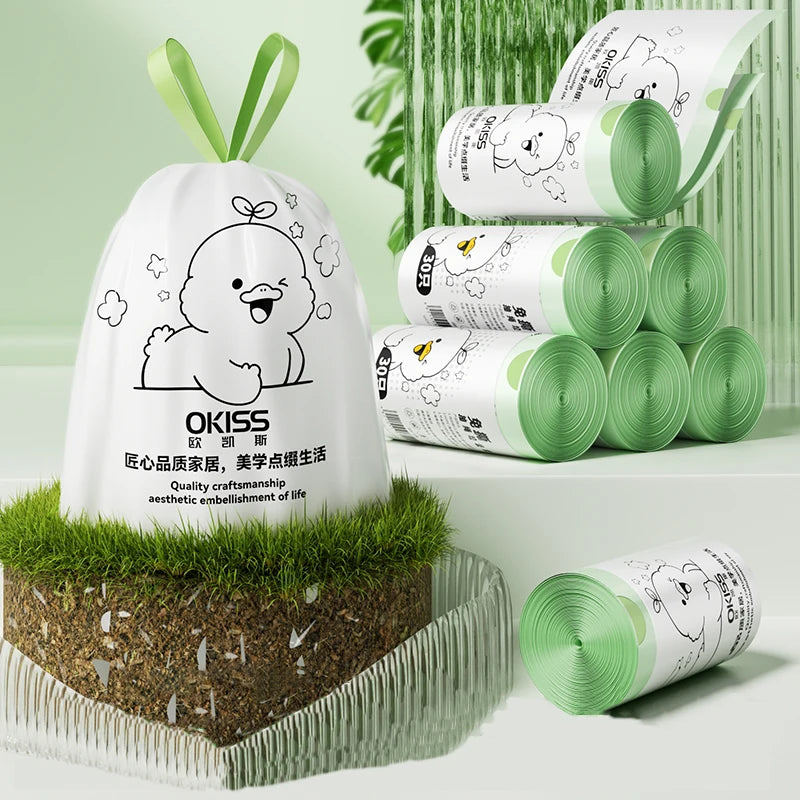 Biodegradable Kitchen Bin Bags