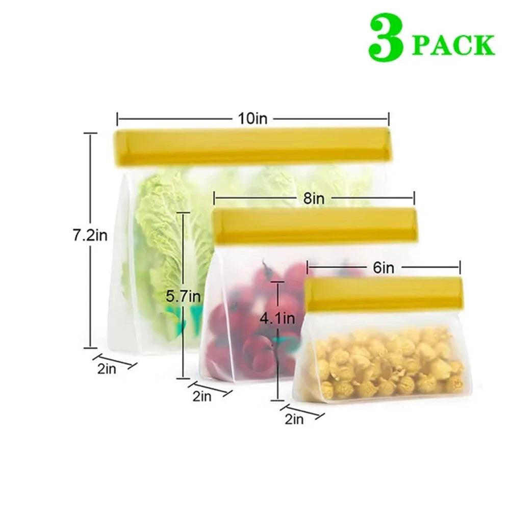Reusable Silicone Food Bag