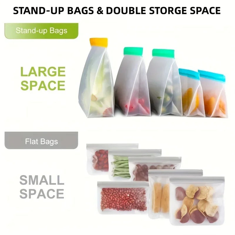Reusable Silicone Food Bag